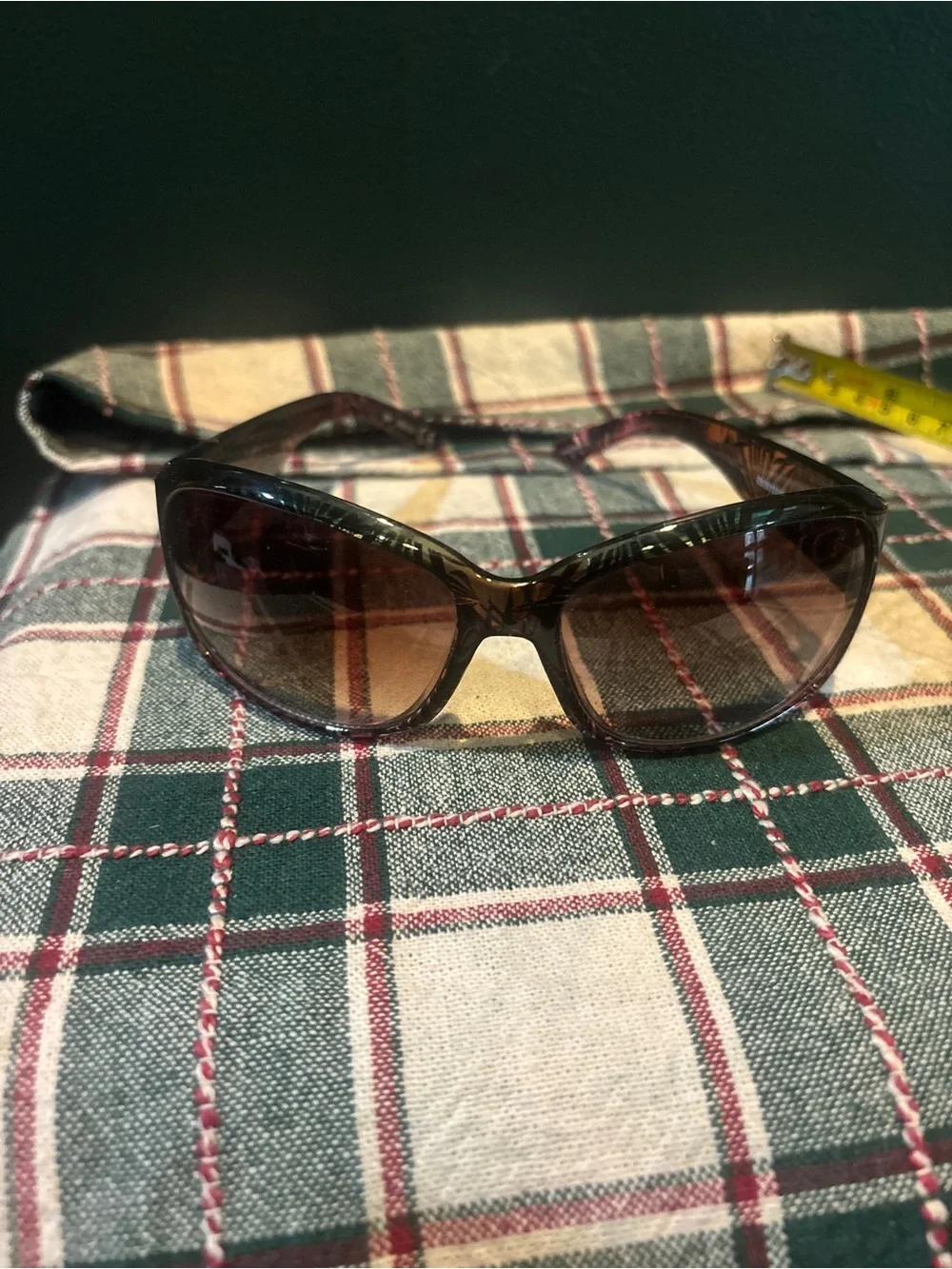 Classic Brown Gradient Womens Sunglasses Multicolor Island Design